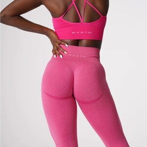 NVGTN Vibrant Pink leggins